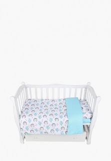 Постельное белье детское Amarobaby Ежики
