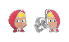 Серебряные серьги Серьги Алькор 02-0282/JEM23-00