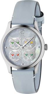 Швейцарские женские часы в коллекции G-Timeless Женские часы Gucci YA1264124