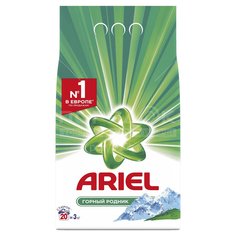 Стиральный порошок автомат Ariel Горный родник, 3000 г