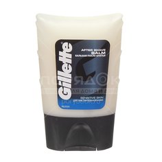 Бальзам после бритья Gillette Sensitive Skin для чувствительной кожи, 75 мл