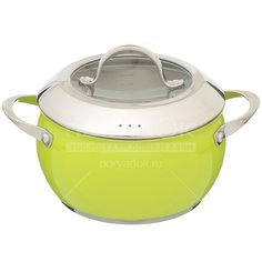 Кастрюля из нержавеющей стали Attribute GREENERY ASS820, 3.3 л