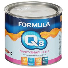 Грунт-эмаль Formula Q8 синяя по ржавчине, 1.9 кг
