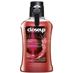 Ополаскиватель для рта Closeup Жаркая мята, 250 мл