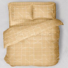 Постельное белье Sova&Javoronok двуспальное поплин (простыня 215х240 см, 2 наволочки 70х70 см, пододеяльник 175х215 см) Иль Соле