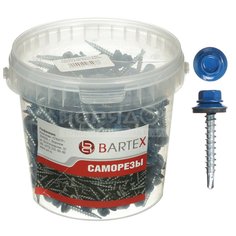 Саморез кровельный синий Bartex 250 шт, 4.8х35 мм
