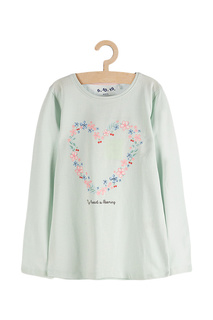 Лонгслив для девочек 5.10.15. 5,10,15