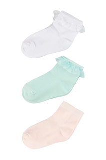 Носки (3 пары) для девочек 5.10.15. 5,10,15