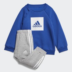 Флисовый комплект: джемпер и брюки 3-Stripes adidas Performance