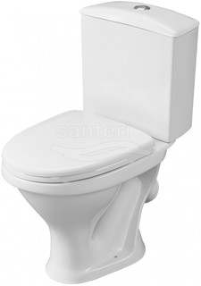 Унитаз-компакт с сиденьем Santeri West 1.P201.8.S00.00B.F (4607143310841)