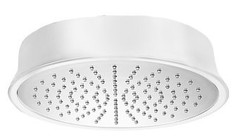 Верхний душ, диаметр 217 мм bianco lucido/cromo Cezares CZR-SP5-22-BLC