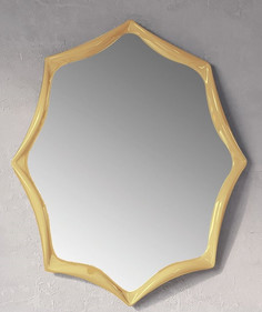 Зеркало 80х100 см ваниль глянец Marka One Angel У67655