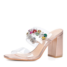 Мюли Золотые мюли с декором Respect