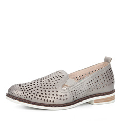 Лоферы Золотистые перфорированные лоферы Remonte