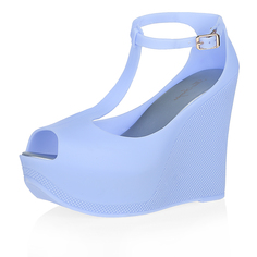 Босоножки Резиновые босоножки в сиреневом цвете Mie Scarpe