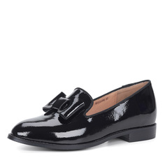 Лоферы Черные лаковые лоферы Baden