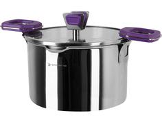 Кастрюля Polaris Violette-24C с крышкой Ø24 см (5 л)