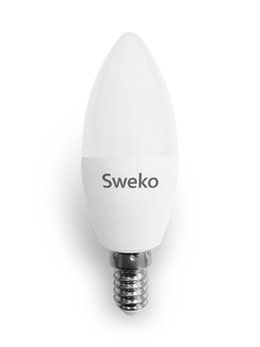 Лампочка Sweko E14 C35 10W 230V 4000K 42LED-C35-10W-230-4000K-E14
