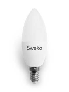 Лампочка Sweko E14 C35 10W 230V 3000K 42LED-C35-10W-230-3000K-E14