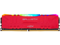 Модуль памяти Ballistix RGB Red DDR4 DIMM 3200MHz PC4-25600 CL16 - 16Gb BL16G32C16U4RL