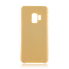 Чехол для Samsung Galaxy S9 Brosco Gold SS-S9-SOFTRUBBER-GOLD