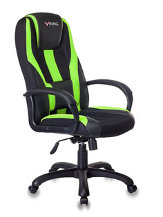 Компьютерное кресло Бюрократ Viking-9 Black-Light Green /BL+SD