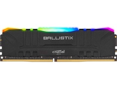 Модуль памяти Ballistix RGB Black DDR4 DIMM 3200MHz PC4-25600 CL16 - 16Gb BL16G32C16U4BL