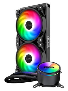 Водяное охлаждение PCcooler GI-CX240 ARGB