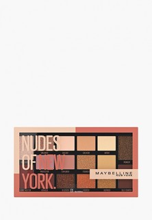 Палетка для глаз Maybelline New York Nudes of New York, 18 мл