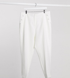 Белые брюки Lavish Alice Plus-Белый