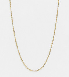 Позолоченное ожерелье из витой цепочки Orelia-Золотистый