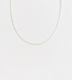 Ожерелье-чокер из искусственного жемчуга DesignB London-Белый