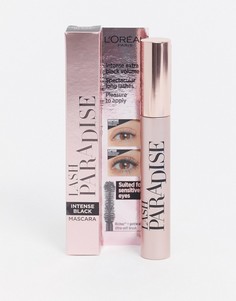 Тушь для ресниц с касторовым маслом LOreal Paris Paradise - Intense Black-Бесцветный L'Oreal