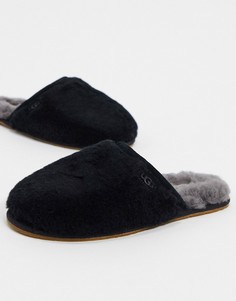 Черные слиперы Ugg-Черный