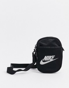 Черная сумка для полетов Nike Heritage-Черный цвет