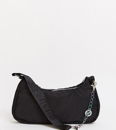 Эксклюзивная черная сумка на плечо Hype-Черный цвет