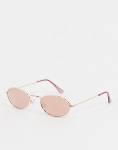 Солнцезащитные очки в оправе цвета розового золота Jeepers Рeepers-Мульти