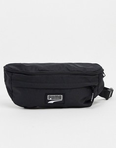 Черная большая сумка-кошелек на пояс Puma Deck-Черный цвет