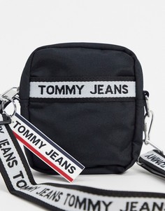 Сумка с отделкой лентой Tommy Jeans-Черный