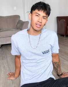 Серая/голубая футболка Vans OTW-Серый