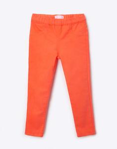 Оранжевые джеггинсы для девочки Gloria Jeans