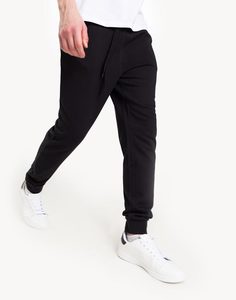 Чёрные спортивные брюки-джоггеры Gloria Jeans