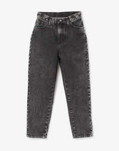 Чёрные зауженные джинсы для девочки Gloria Jeans