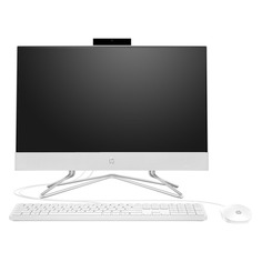 Моноблок HP 22-df0025ur, 21.5", Intel Core i5 1035 G1, 8ГБ, 1ТБ, Intel UHD Graphics, Free DOS 3.0, белый [14p64ea]