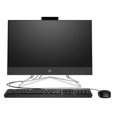 Моноблок HP 22-df0041ur, 21.5", AMD Athlon 3050U, 4ГБ, 256ГБ SSD, AMD Radeon Graphics, Free DOS 3.0, черный [14p70ea]