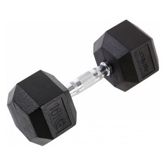 Гантель Starfit DB-301 1гант. 16кг обрезин. черный (УТ-00016635)