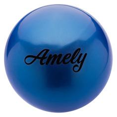 Мяч гимнастический Amely AGB-101 ф.:круглый d=15см синий (УТ-00012848)