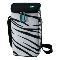 Сумка-термос IGLOO 2 Bottle Wine Tote 16, 2л, зебра и белый [00157757]