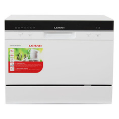 Посудомоечная машина LERAN CDW 55-067, компактная, белая