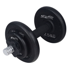Гантели Гантель Starfit DB-703 1гант. 7кг без покр. черный (УТ-00011246)